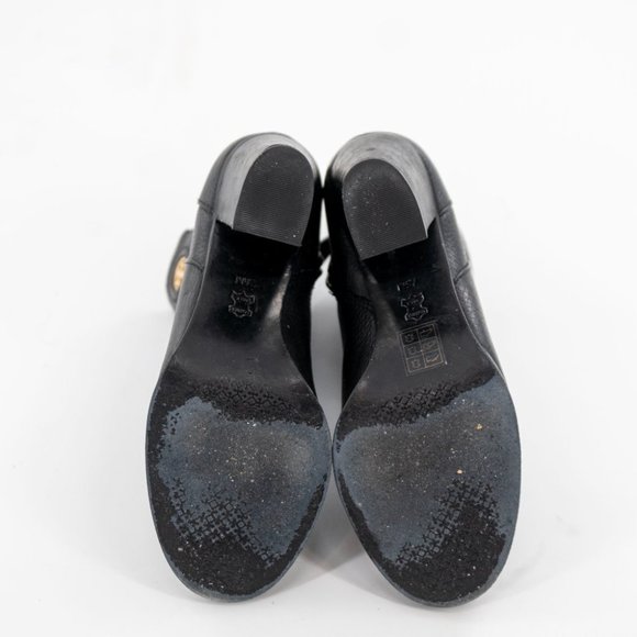 TORY BURCH Junction Leather Boots Black | 7.5 - Picture 8 of 14